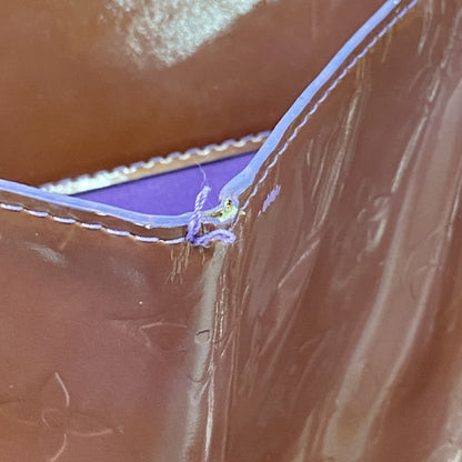 Louis Vuitton Vernis Reed Gm Tote Bag M91085 Violet