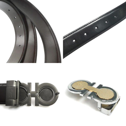 Salvatore Ferragamo Gancini Leather