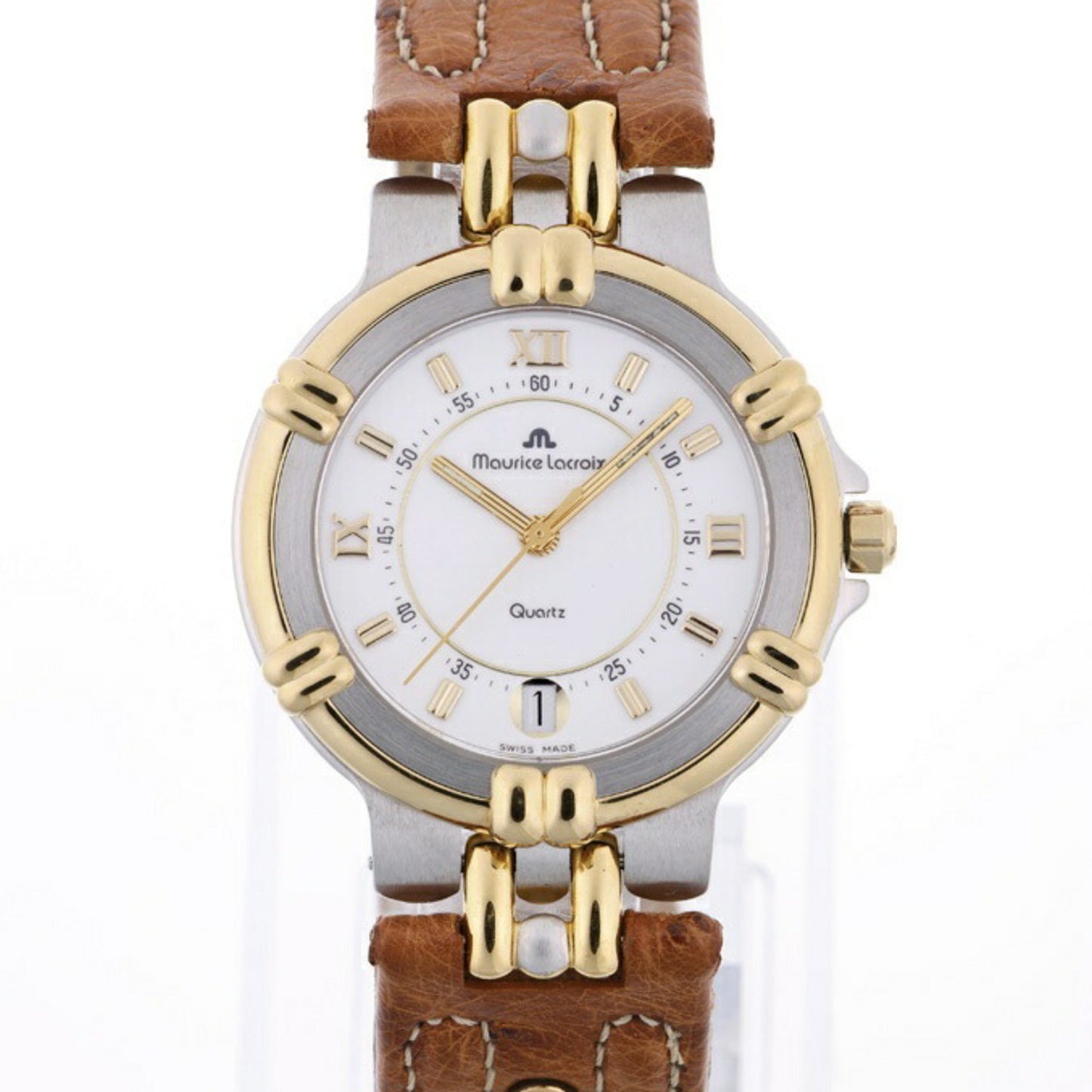 Maurice Lacroix Calypso Date 95345 White Quartz 70095
