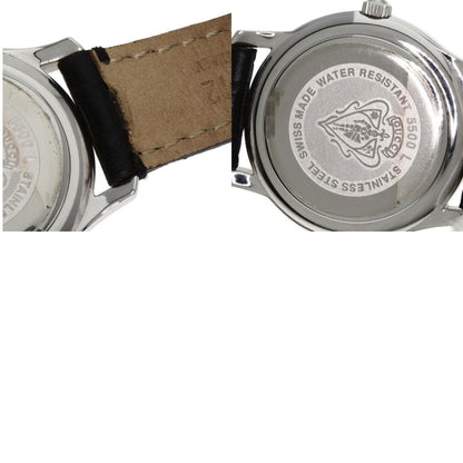 Gucci 5500L Stainless Steel/Leather