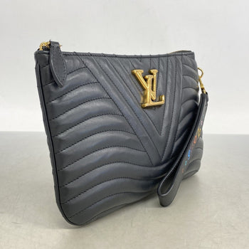 Louis Vuitton New Wave Pochette Zip Clutch Bag M63943 Noir