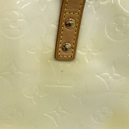 Louis Vuitton Vernis Reed Pm Handbag M91336 Pearl