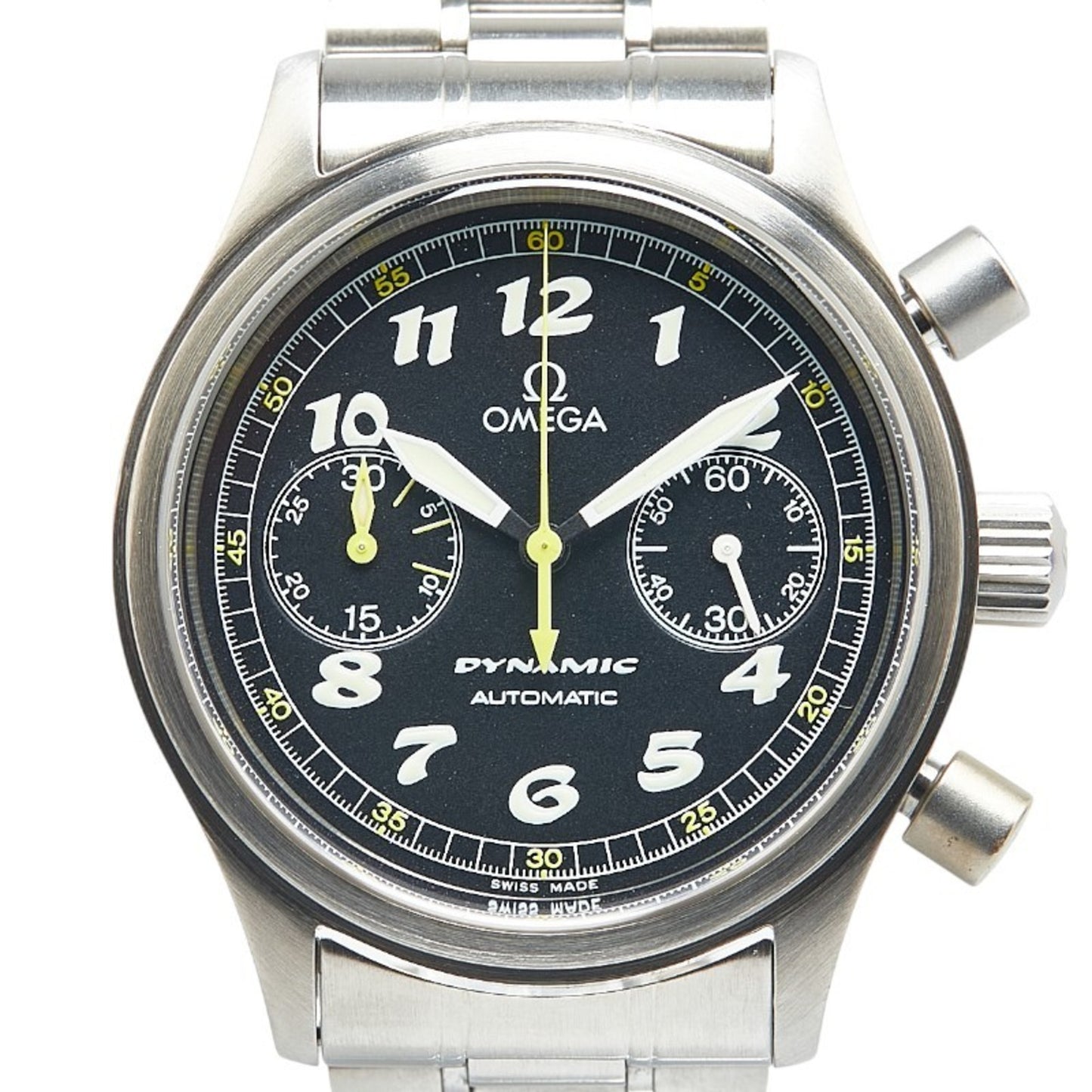 Omega Dynamic Watch 5240.50 Automatic Black Dial Stainless Steel