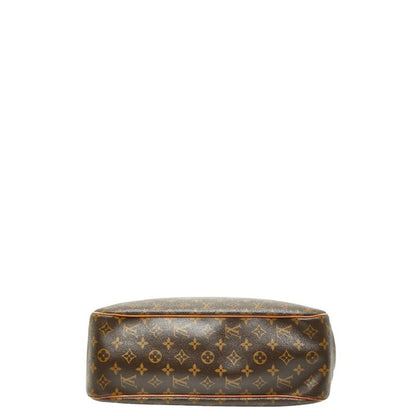 Louis Vuitton Monogram Batignolles Horizontal Shoulder Bag Tote M51154 Brown Leather