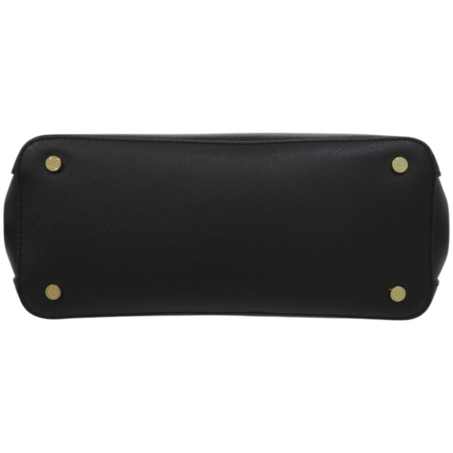 Tory Burch 2-Way Robinson Micro Zip Tote In Black Leather