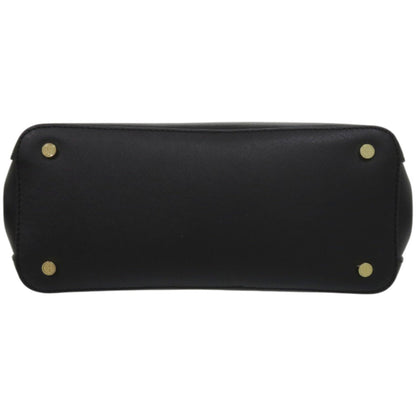 Tory Burch 2-Way Robinson Micro Zip Tote In Black Leather