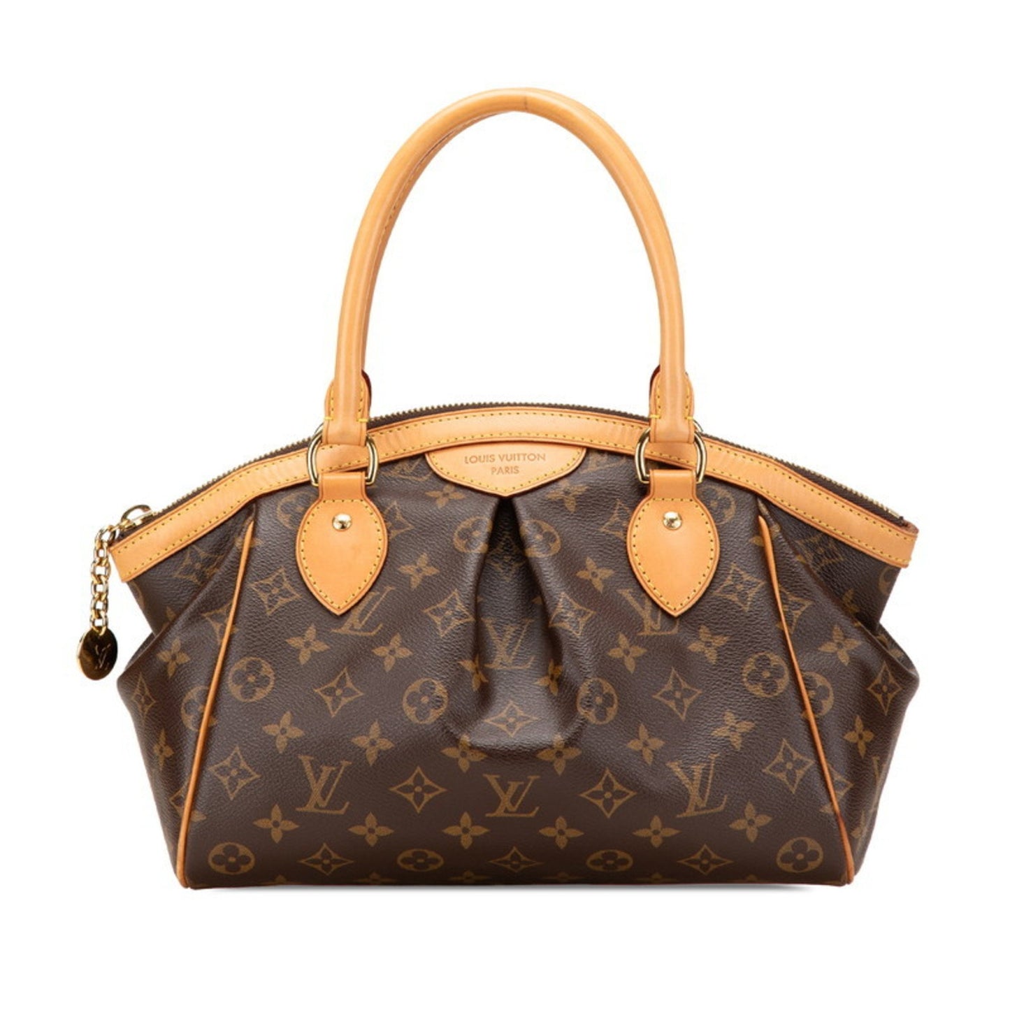 Louis Vuitton Monogram Tivoli Pm Handbag M40143 Brown Leather