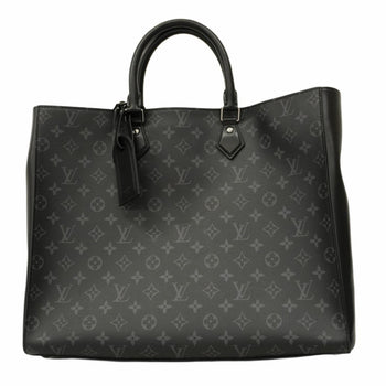 Louis Vuitton Monogram Eclipse Grand Sac Tote Bag M44733 Black