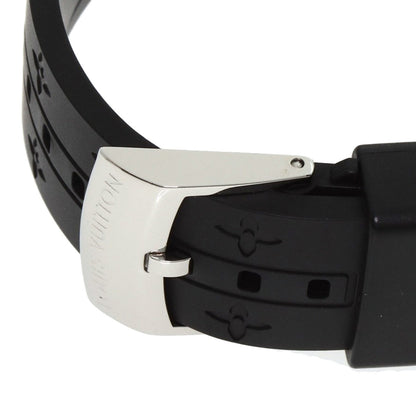 Louis Vuitton Q132G Tambour Lovely Cup Watch In Stainless Steel/Rubber