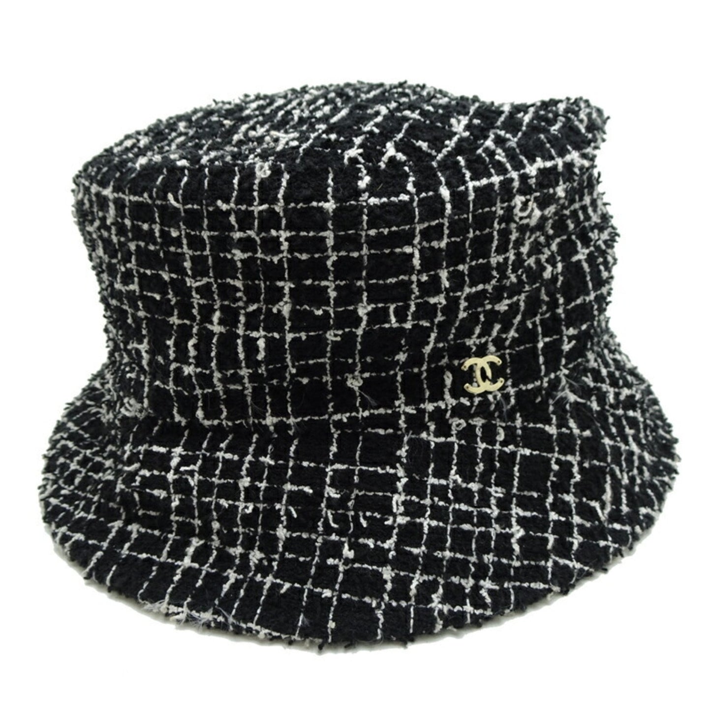 Chanel Tweed Bucket Hat