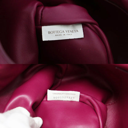 Bottega Veneta Purple Beak Handbag/Shoulder Bag In Leather