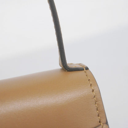 Gucci Zumi Handbag 572375 In Brown And Gold Leather