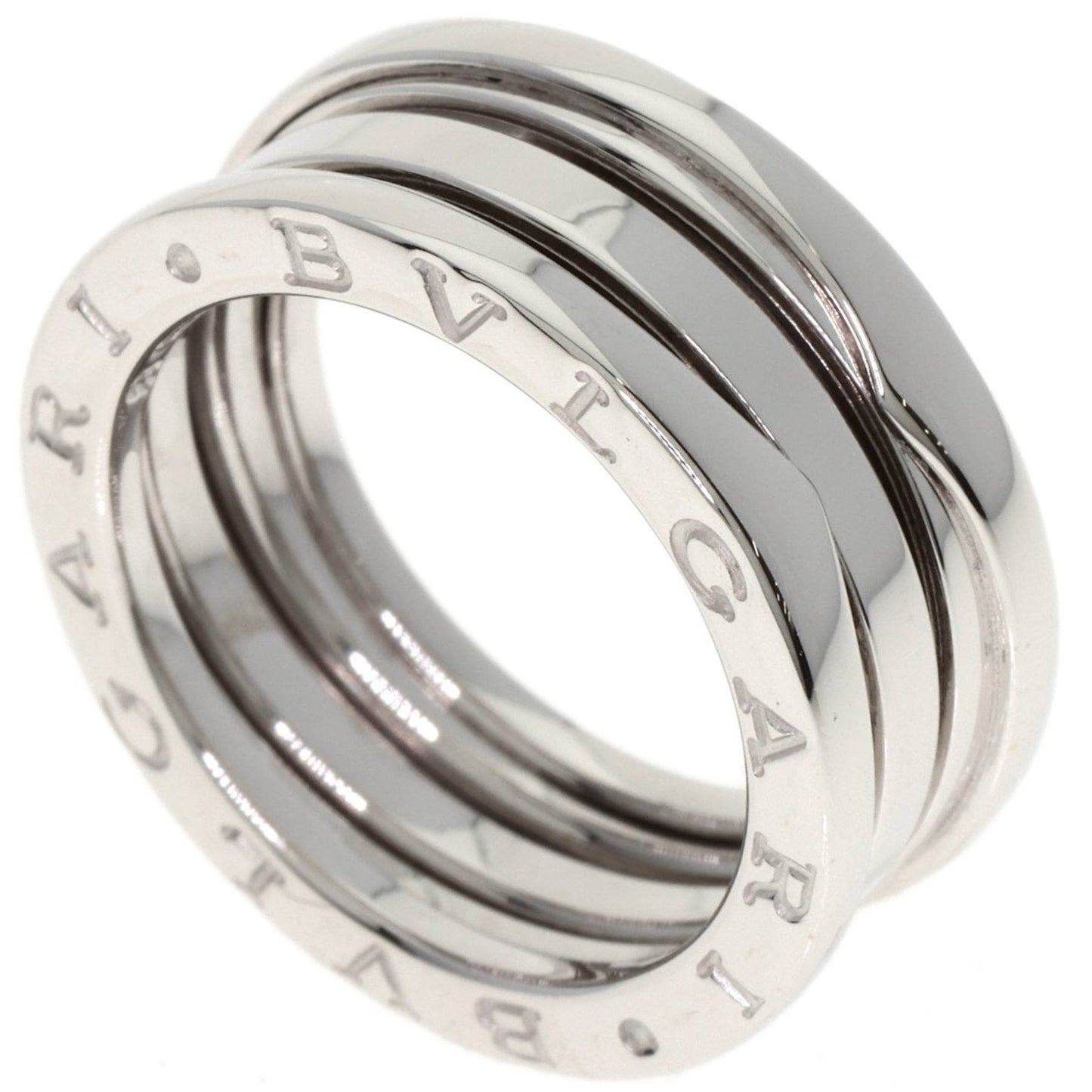 Bvlgari B-Zero1 2-Band #53 Ring In 18K White Gold