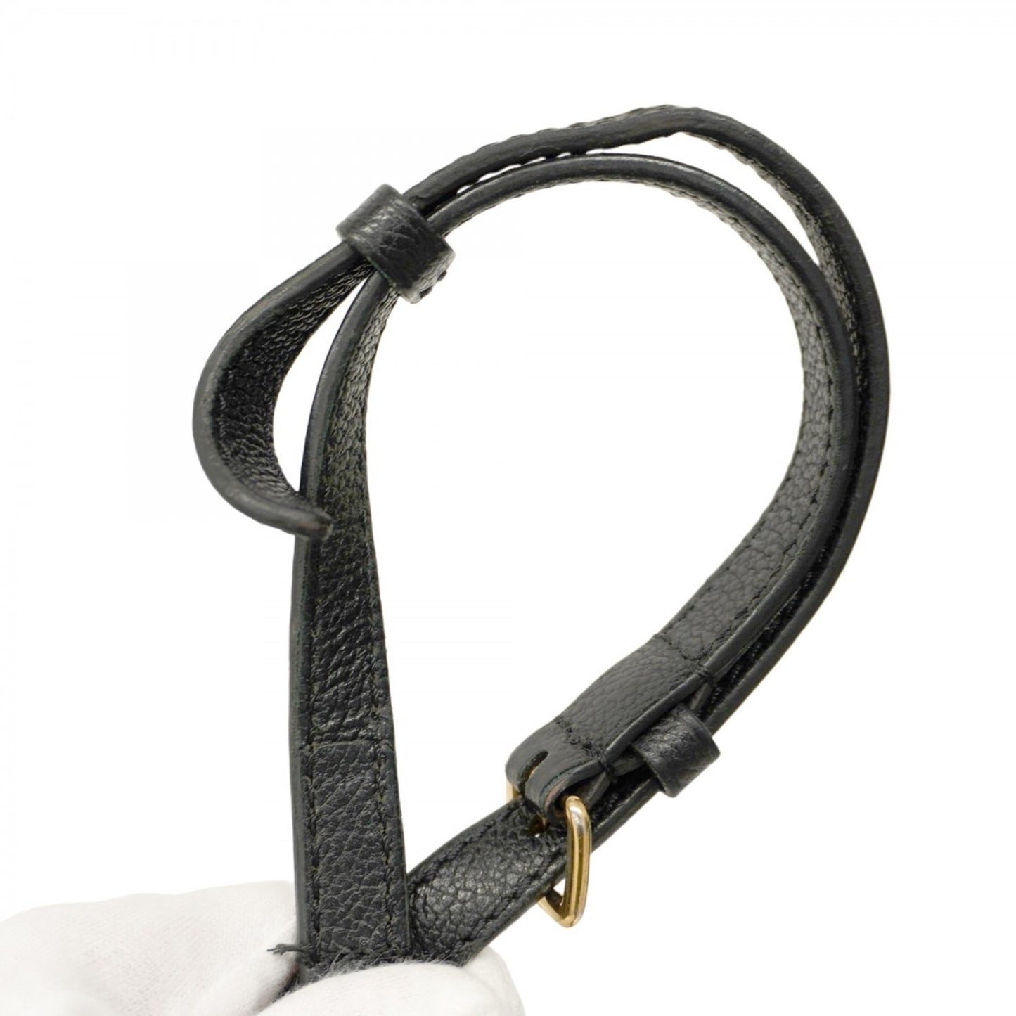 Louis Vuitton Monogram Empreinte On-The-Go Pm Handbag M45653 Noir 2-Way Bag