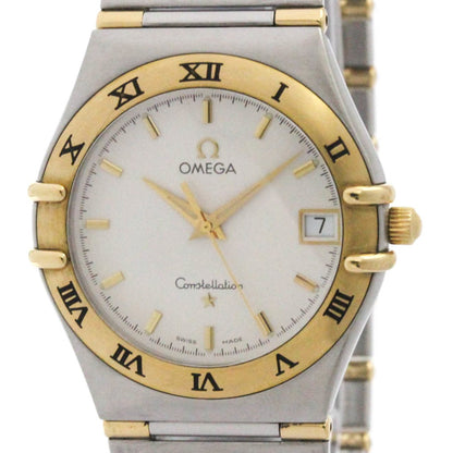 Omega Constellation 18K Gold Steel Quartz