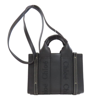 Chlo Chloe Woody Mini Shoulder Bag In Calfskin