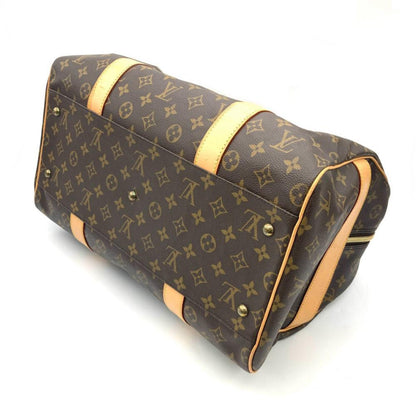 Louis Vuitton Louis Vuitton Carryall Boston Bag Monogram Canvas M40074 Brown Th1037