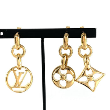 Louis Vuitton Louis Vuitton Boucle D'Oreille Crazy In Rock Earrings M69662 Gp Gold Le0250/0240