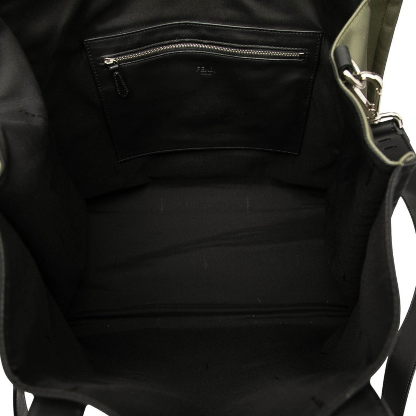 Fendi Tote Bag/Shoulder Bag 2Way 7Va390 Black Nylon Leather