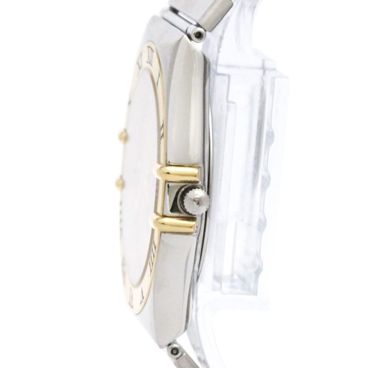 Omega Constellation 18K Gold Steel Quartz