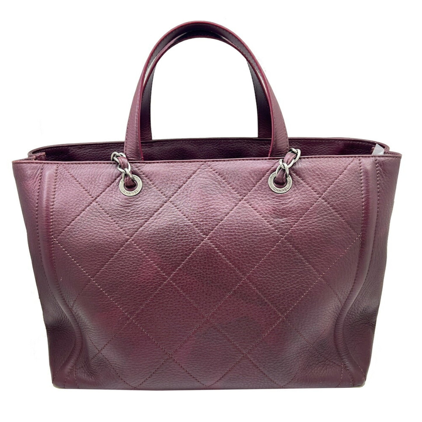 Chanel Chanel Shoulder Bag Matelasse Wine Red Tote Handbag Chain
