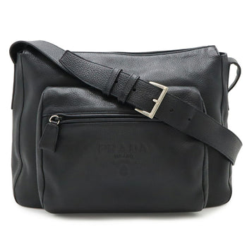 Prada Prada Shoulder Bag Leather Nero Black