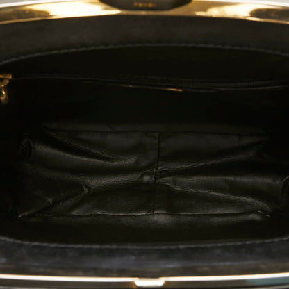 Fendi Shoulder Bag Black Sheepskin