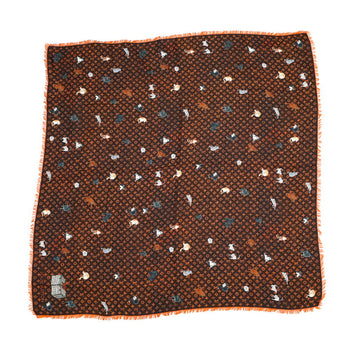 Louis Vuitton Stole Monogram Etoile Catgram Large Wool Silk Mp2265 Louis Vuitton Scarf Cat