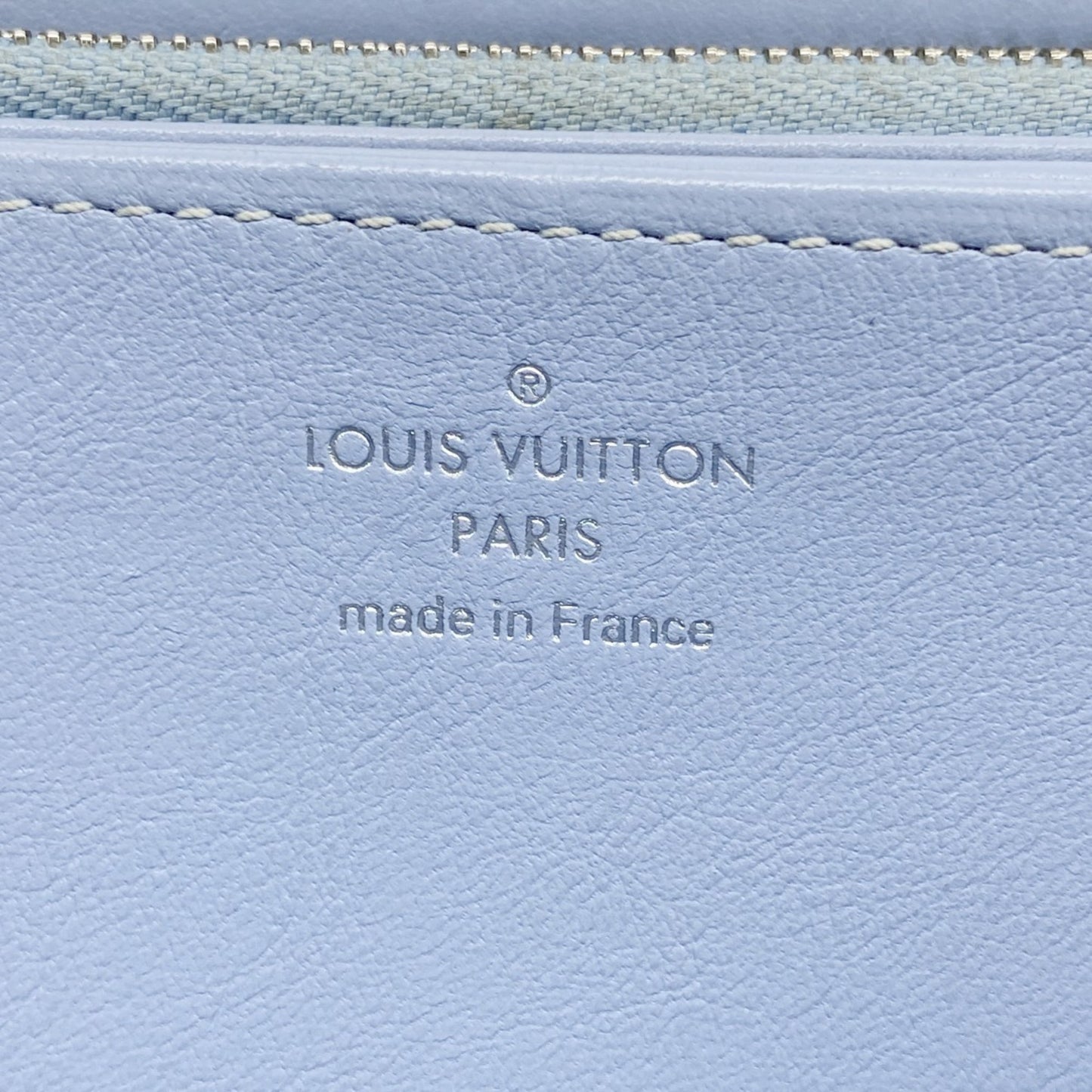 Louis Vuitton Mahina Zippy Wallet M80494 Blue