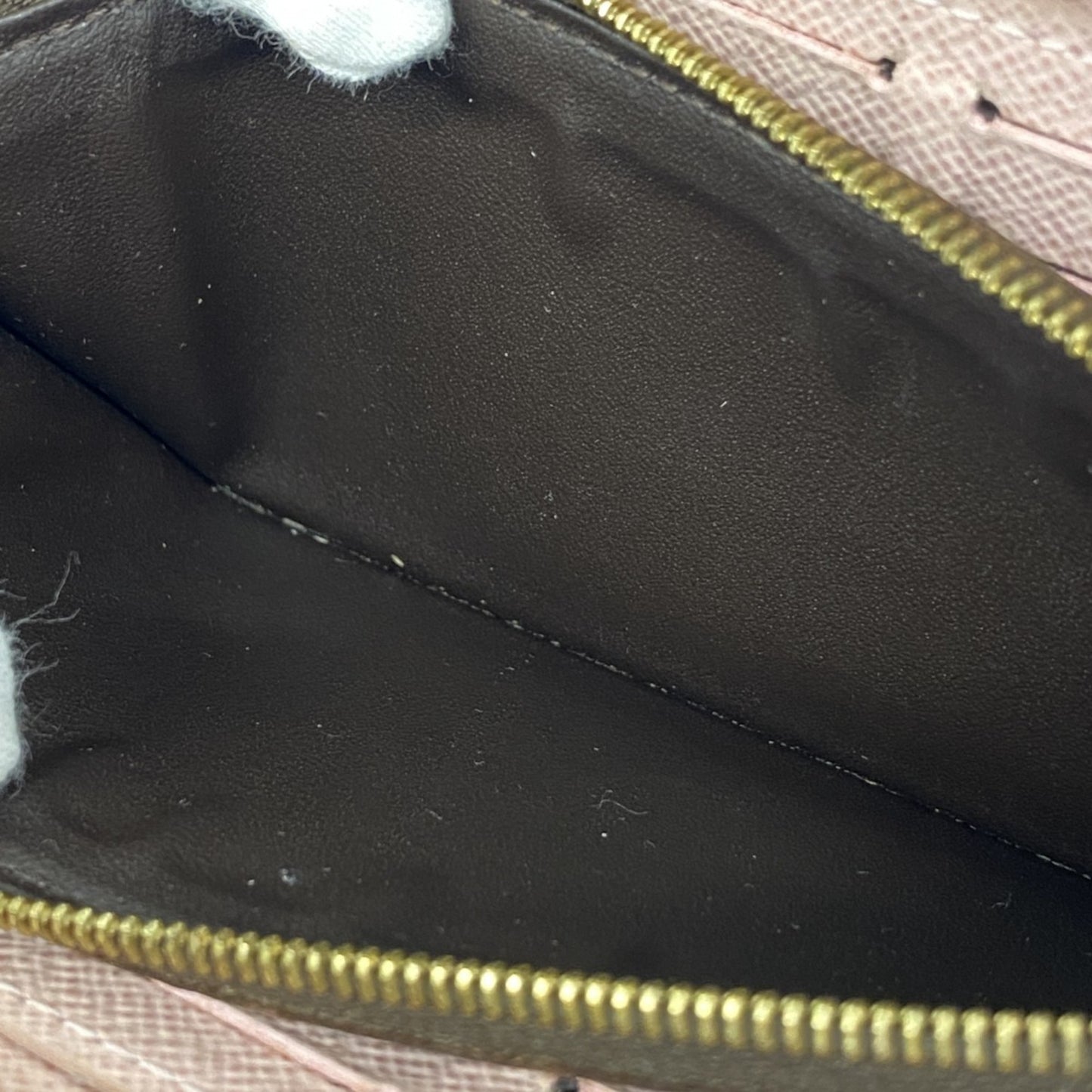 Louis Vuitton Monogram Portefeuille Clemence Long Wallet M61298 Brown Rose Ballerine