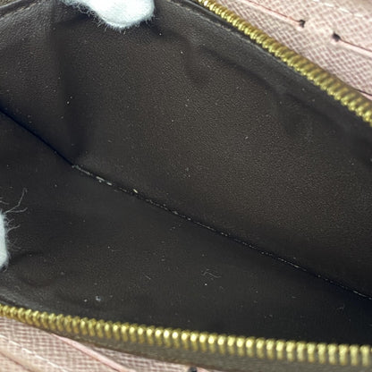 Louis Vuitton Monogram Portefeuille Clemence Long Wallet M61298 Brown Rose Ballerine