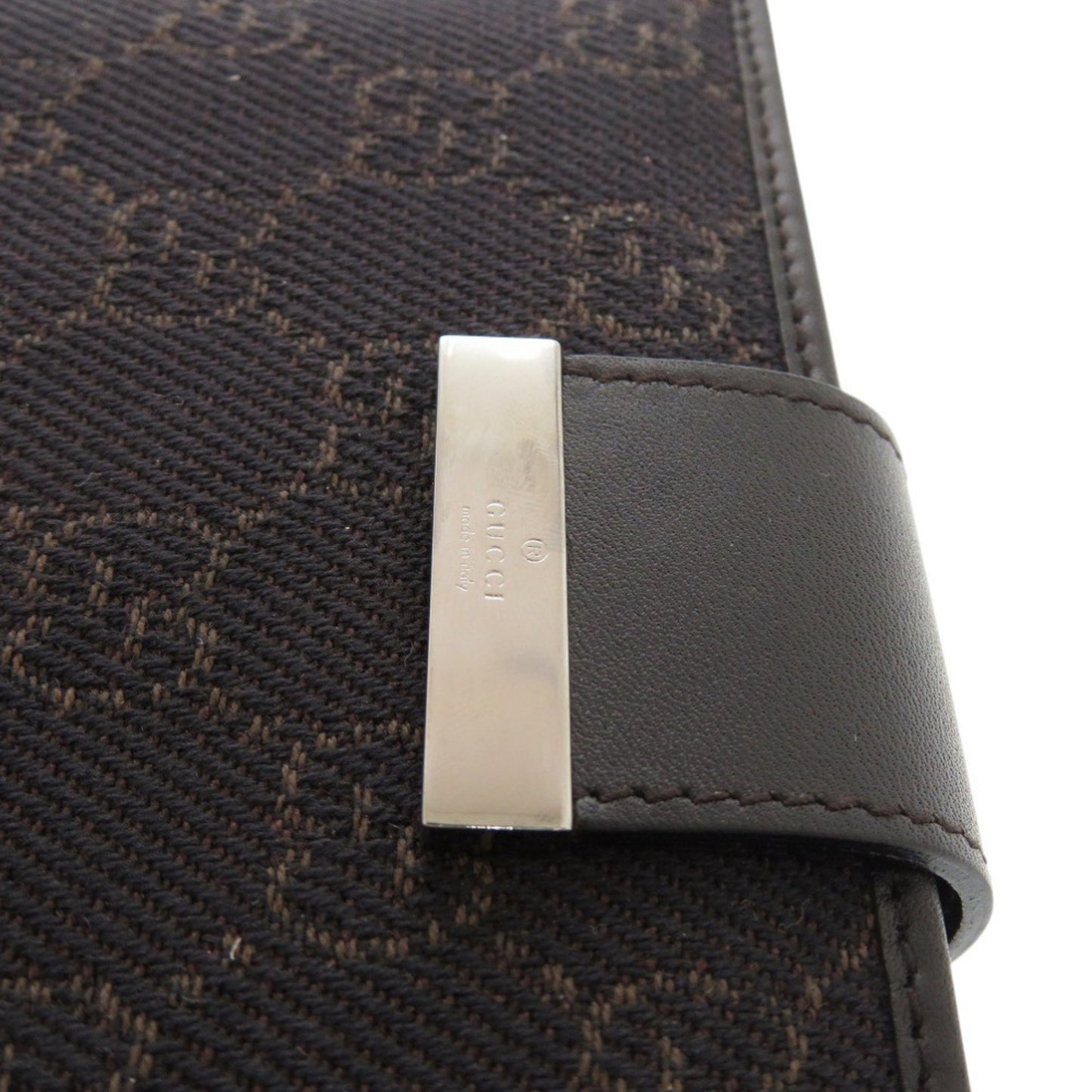 Gucci Gg Canvas Brown 74259 Agenda Planner Cover / 0920 Gucci