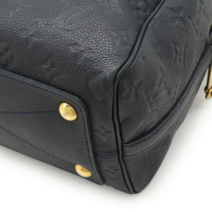 Louis Vuitton Monogram Empreinte Speedy Bandouliere 25 Handbag/Shoulder Bag Infini Navy M40762