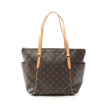 Louis Vuitton Louis Vuitton Totally Mm Monogram Tote Bag Coated Canvas Leather