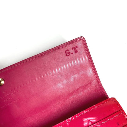 Louis Vuitton M93633 Monogram Vernis Portefeuille Sarah Long Wallet