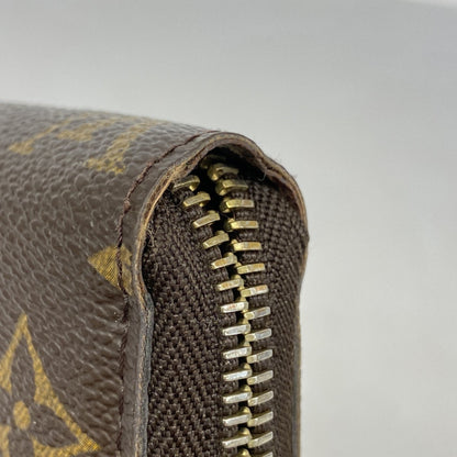 Louis Vuitton Monogram Zippy Wallet M60017 Brown