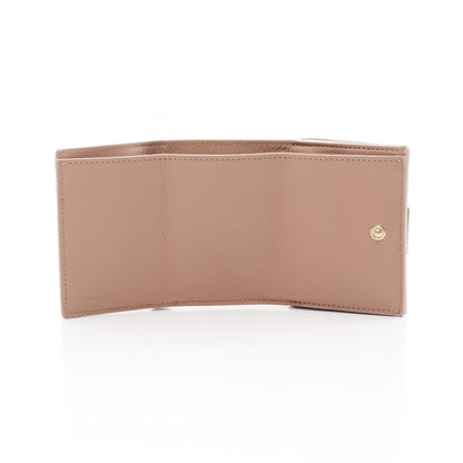 Fendi Micro Tri-Fold Wallet Leather