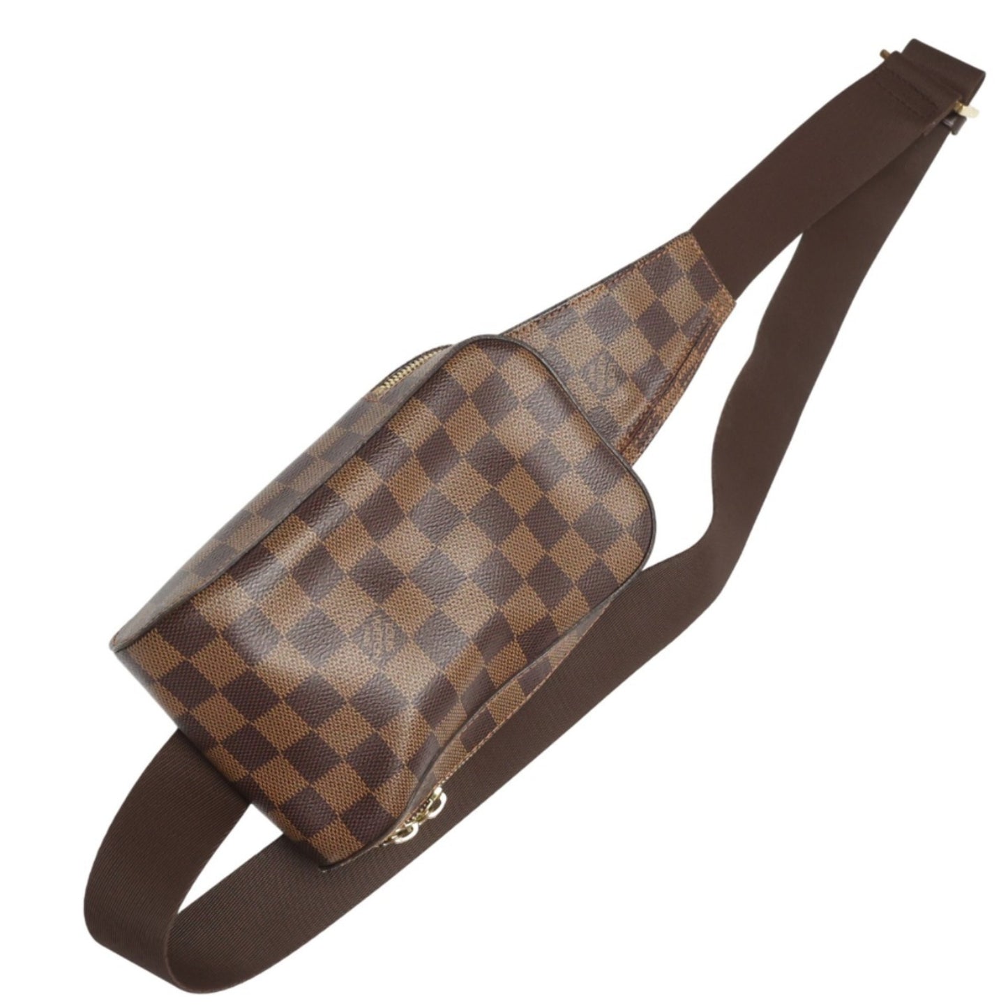 Louis Vuitton Damier Geronimos Canvas Body Bag/Waist Pouch N51994 Ebene