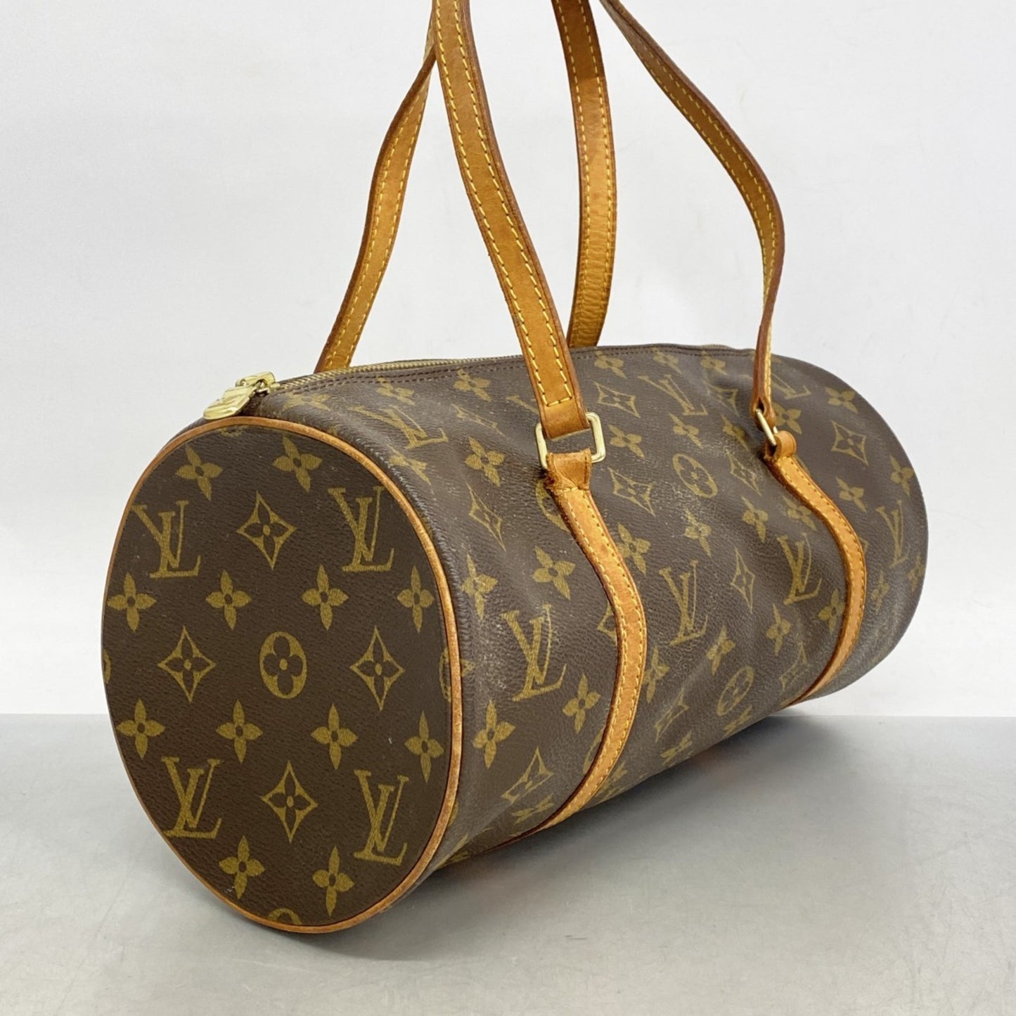 Louis Vuitton Monogram Papillon 30 Handbag M51385 Brown