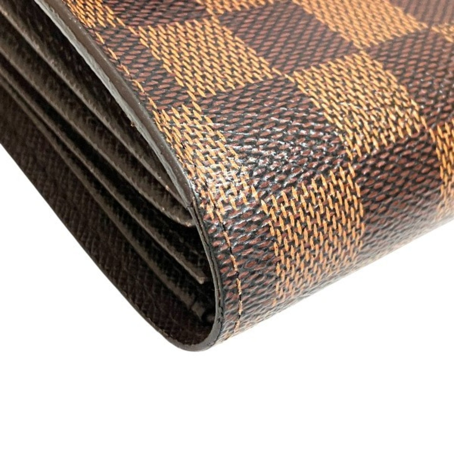 Louis Vuitton Damier Portefeuille Alexandra N63067 Tri-Fold Wallet