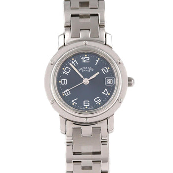 Herms Clipper Cl4.210 Stainless Steel Quartz Watch