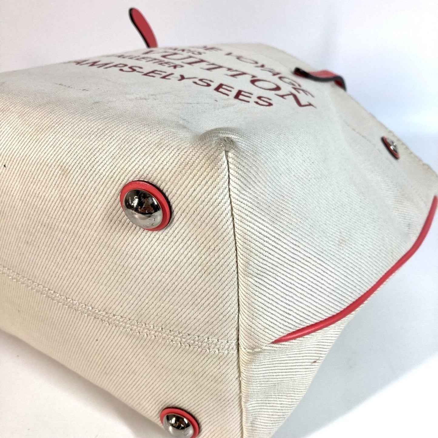 Louis Vuitton M94505 2014 Summer Collection Cabas Pm Tote Bag Shoulder Leather/Canvas