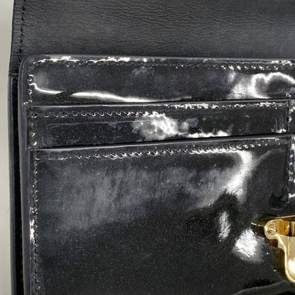 Louis Vuitton Monogram Portefeuille Cherrywood Long Wallet M62558 Black/Brown