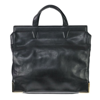 Alexander Wang Leather 2-Way Tote Bag/Clutch Bag In Black