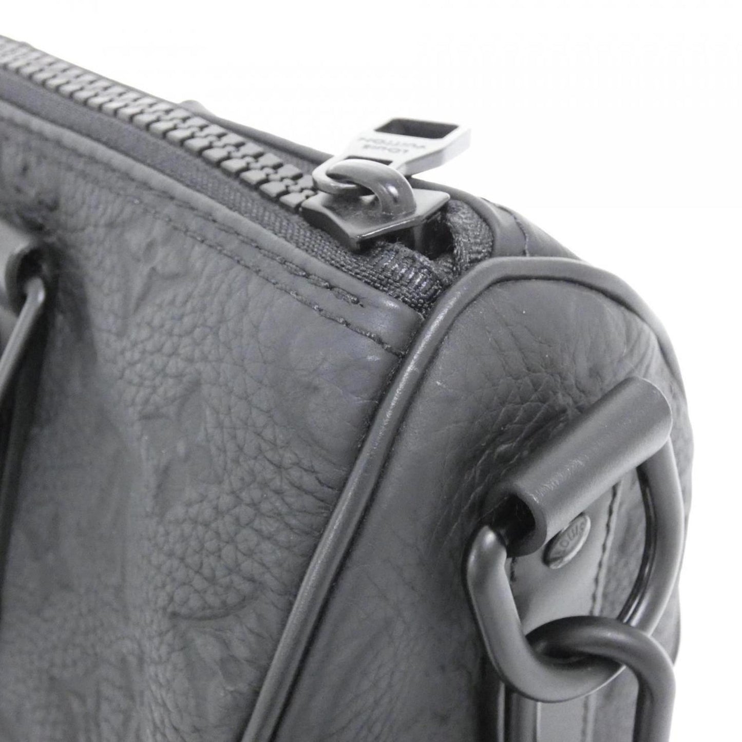 Louis Vuitton Taurillon Monogram Keepall Bandouliere 25Cm Boston Bag M20900