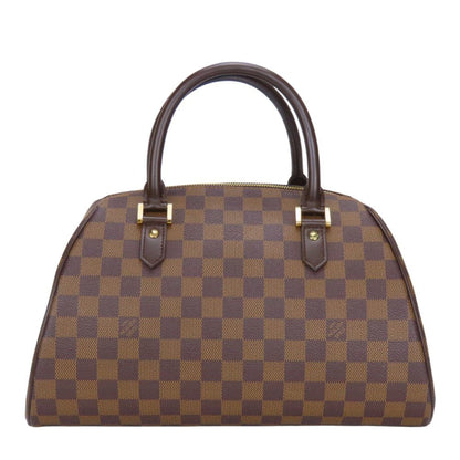 Louis Vuitton Rivera Mm Handbag N41434 Damier Ebene Brown