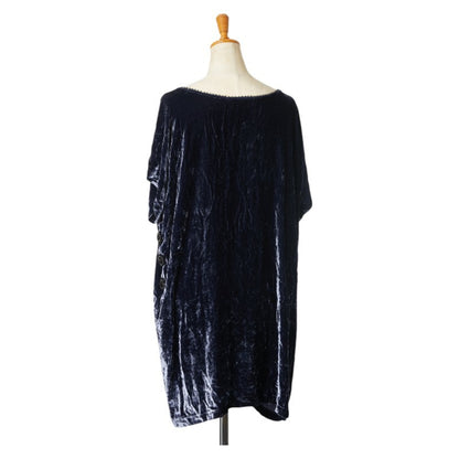 See By Chlo See By Chloe Jewel Tunic Size: 40 Navy Rayon Silk