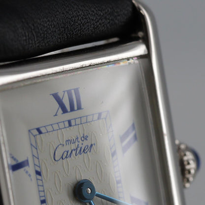 Cartier Must Tank Mm W1014054 Silver Quartz Watch