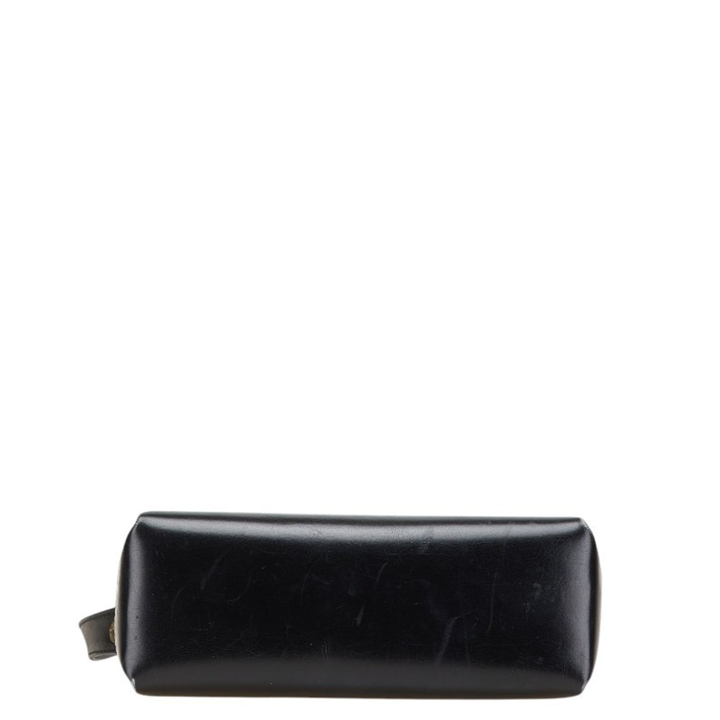 Gucci Old Shoulder Bag Black Leather