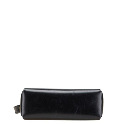 Gucci Old Shoulder Bag Black Leather